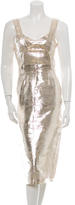 Thumbnail for your product : Behnaz Sarafpour Metallic Dress