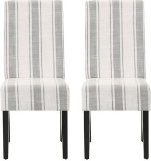 Latitude Run Fabric Upholstered Parsons Side Chair Dining Chair