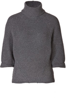 Thumbnail for your product : Agnona Cashmere-Mohair Turtleneck Pullover Gr. 36