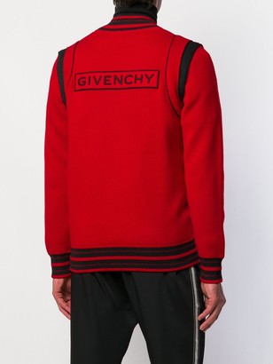 Givenchy Knitted Bomber Jacket