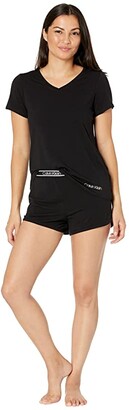 Calvin Klein Underwear Lounge Short Sleeve Shorts Set - ShopStyle