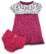 Thumbnail for your product : Hartstrings Infant's Two-Piece Leopard Print Dress & Bloomers Set
