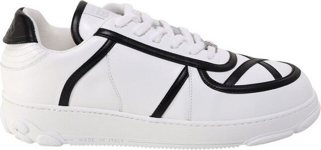 GCDS Panelled Low-Top Sneakers