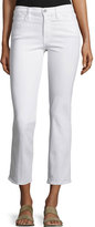 Thumbnail for your product : Frame Denim Le High Straight-Leg Cropped Jeans, Blanc