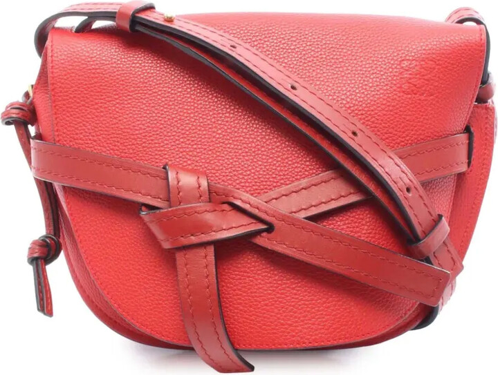 Loewe Pre-Owned 2010-2026 Small Calfskin Gate crossbody bag