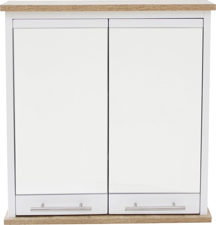 Dunelm Amalfi White Mirror White ShopStyle Bathroom Furniture