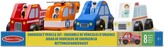 Thumbnail for your product : Melissa & Doug Emergency Vehicle Set