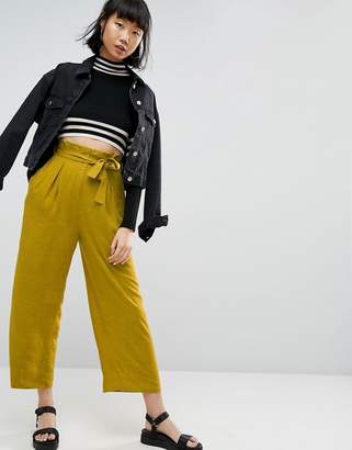 ASOS Culotte With Paperbag Waist