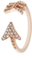 Thumbnail for your product : Bee Goddess White Diamond Eros Midi Ring