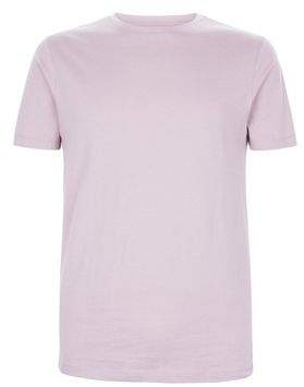 New Look Light Purple Short Sleeve Muscle Fit T-Shirt
