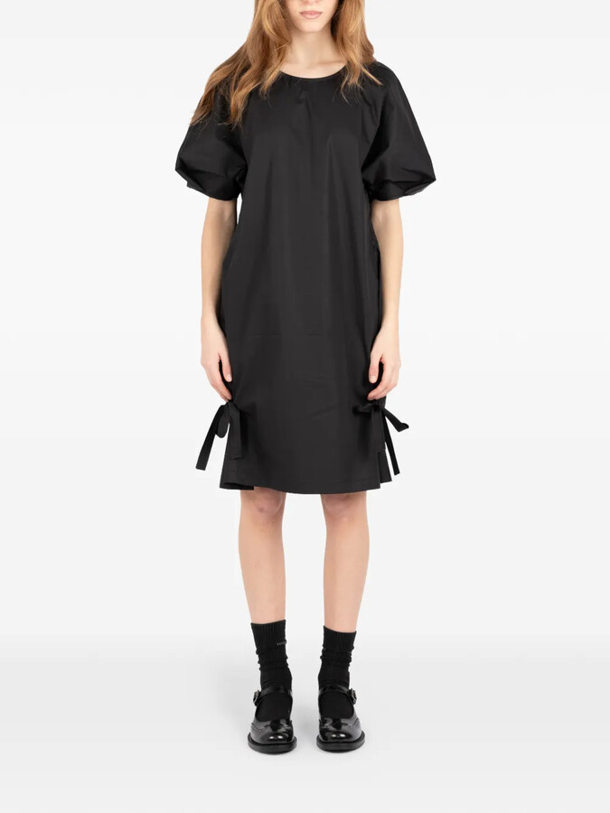 Societe Anonyme Osaka puffed.-sleeve midi dress
