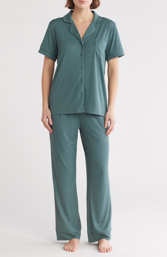 Short Sleeve Notch Pajamas