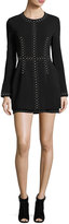 Thumbnail for your product : A.L.C. Madison Studded Stretch Crepe Dress, Black