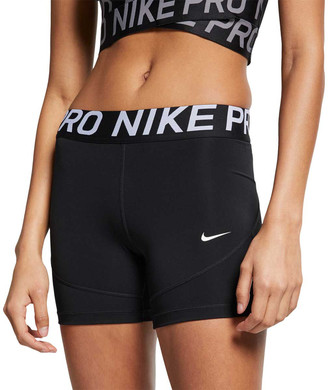 Nike Pro Womens 5in Shorts Black / White XL