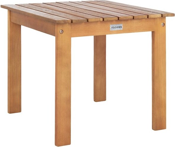 Alder & Ore Jarboe Outdoor Side Table in Brown