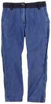 Thumbnail for your product : Little Marc Jacobs Slim fit stone-washed chambray jeans