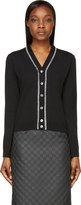 Thumbnail for your product : Marc Jacobs Black Gingham Trim Cardigan