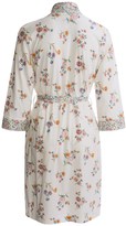 Thumbnail for your product : Carole Hochman Floral Fields Short Robe - Long Sleeve (For Women)