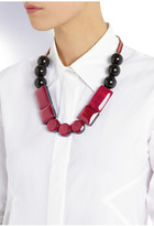 Thumbnail for your product : Marni Resin and acrylic necklace
