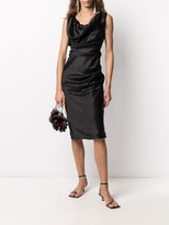 Thumbnail for your product : Vivienne Westwood Cowl-Neck Midi Dress