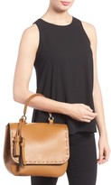 Thumbnail for your product : Max Mara Bobag Leather Satchel - Black