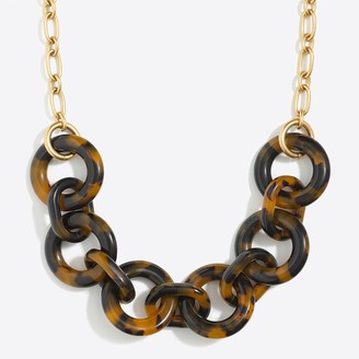 Tortoise link necklace