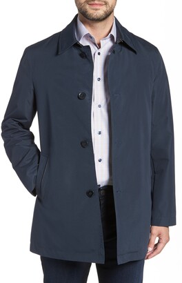 Cole Haan Signature Mens 2-in-1 Car Coat with Removable Lining