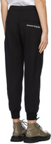 Thumbnail for your product : Alexander McQueen Black French Terry Lounge Pants