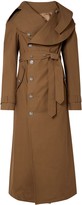Thumbnail for your product : Awake Belted Cotton-gabardine Trench Coat