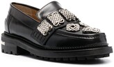 Thumbnail for your product : Toga Pulla Chain Applique Chunky-Sole Loafers