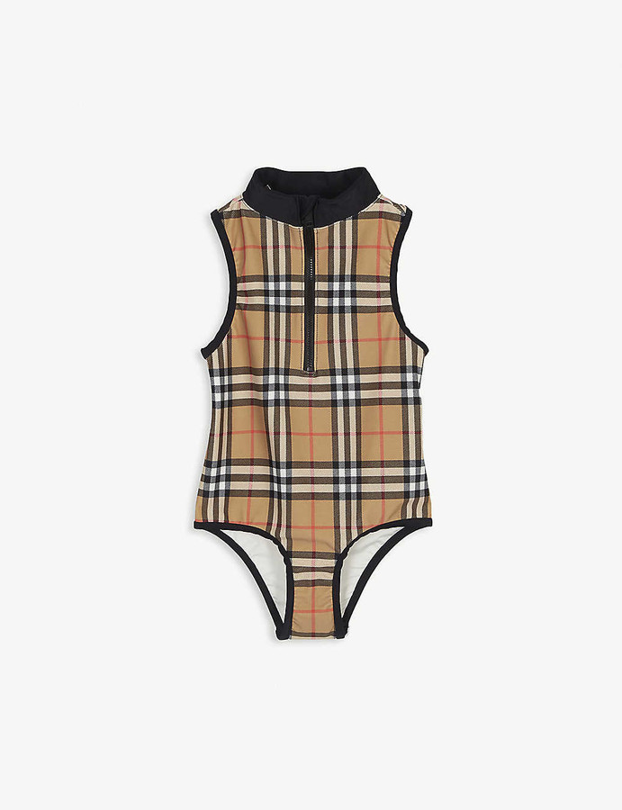 girls burberry bathing suit