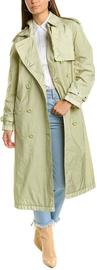 Burberry Garment Dyed Nylon Trench Coat - ShopStyle
