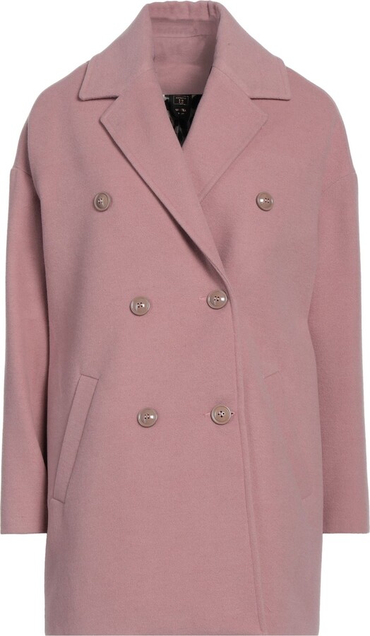 Pastel Pink Coat | ShopStyle