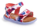 Thumbnail for your product : Toms 'Tiny - Water Dot' Sandal (Baby, Walker & Toddler)