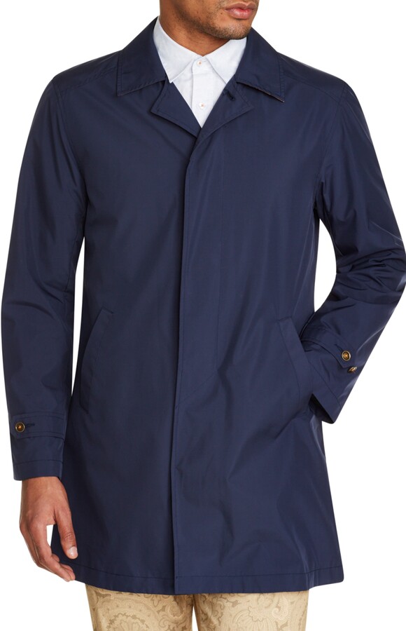 travel trench coat mens