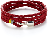 Thumbnail for your product : Miansai Trice Braided Leather Bracelet