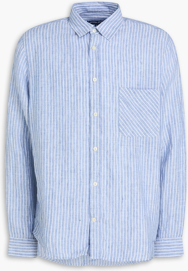 Frescobol Carioca Telles striped linen shirt