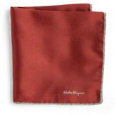 Thumbnail for your product : Ferragamo Silk Twill Pocket Square
