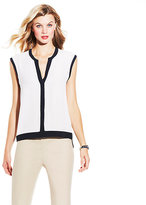 Thumbnail for your product : Vince Camuto Colorblock Trim Blouse