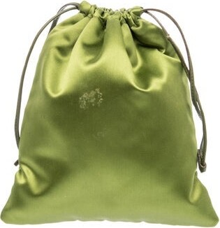 Prada Enameled Metal Triangle Wish