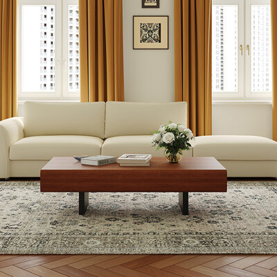 Orren Ellis Modern creative rectangular coffee table