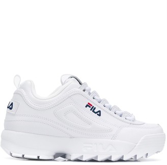 white womens fila trainers