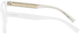 Thumbnail for your product : Givenchy White GV 0123 Glasses