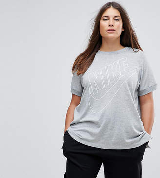 Nike Plus Logo T-Shirt In Grey