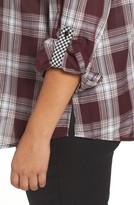 Thumbnail for your product : Foxcroft Plus Size Women's Addison Plaid Cotton Shirt