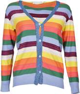 Thumbnail for your product : Chiara Bertani Button Striped Sweater