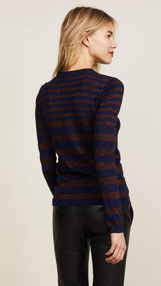 Bella Freud Deep Disco Stripe Sweater