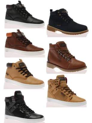 Rock & Religion New Mens Laced Up Rubbered Sole Casual Shoes Boots Size 7-11