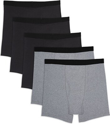 Big and Tall Essentials by DXL Big + Tall Essentials by DXL 5 Pack Assorted  Boxer Briefs - Men's Big and Tall 5X Large - ShopStyle