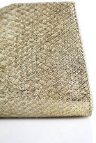Thumbnail for your product : LAI Beige Python Skin Clutch Handbag Size Small
